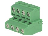 Regletă de conexiuni PCB 90&deg; 8 piste 400V 5,08mm