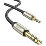 Cablu Universal Auxiliar Audio Stereo Ugreen 10628, Jack 6.35 (T) - Jack 3.5 (T)