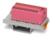 Conector de șine push-in, 17,5A