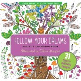 Follow Your Dreams Adult Coloring Book (31 Stress-Relieving Designs)