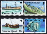 Insulele Cayman 1985 - Vapoare, naufragii, epave, serie neuzata