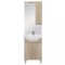 Mobilier complet de baie Bianca Plus 55, culoare stejar sonoma, deschidere pe dreapta