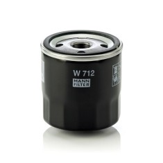 Filtru ulei Mann-Filter W712 Opel Ascona, Corsa A, Kadett, Rekord Senator