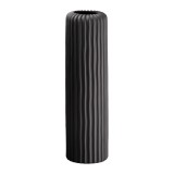 Vaza flori ceramica neagra Tribeca 19,5 x 75 cm