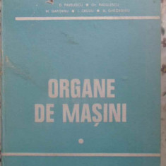 ORGANE DE MASINI VOL.1-COORDONATORI: DAN PAVELESCU, GH. RADULESCU