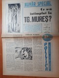 ziarul politica 29 martie 1990 - ce s-a intamplat la targu mures?