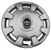 Capace Roti Toyota R13 Gri Negru ABS, Compatibil Universal, Set 4 Bucati