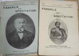 REVISTA PERIODICA. PARERILE UNOR SPECTATORI NR. 5, 7-VODA BARBU, DIMITRIE STIRBEI; GHEORGHE COSTA-FORU