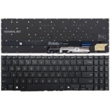 Tastatura Laptop, Asus, VivoBook S15 S5507Q, S5507QA, iluminata, neagra, layout US