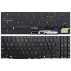 Tastatura Laptop, Asus, VivoBook S15 M5506N, M5506NA, iluminata, neagra, layout US