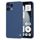 Husa silicon Nothing Phone (3a) Lite Asteroid GSM SoftFlex, bleumarin