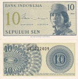 INDONEZIA 10 sen 1964 UNC!!!