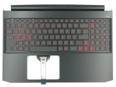 Carcasa superioara cu tastatura palmrest Laptop, Acer, Nitro 5 AN515-44, 6B.QAZN2.001, cu iluminare, pentru RTX 3050, 3060, layout US foto
