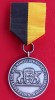 (M10) MEDALIE DIN ARGINT GERMANIA - A 40-A ANIVERSARE IN MUNCA, PENTRU MERITE DEOSEBITE, MARCAJ AG 800
