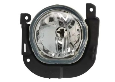 Proiector ceata Peugeot Bipper, 10.2007-; Fiat Fiorino/Qubo, 10.2007-; Citroen Nemo (Aa), 10.2007-, montare fata, stanga, H1; carcasa alba, rama neag foto