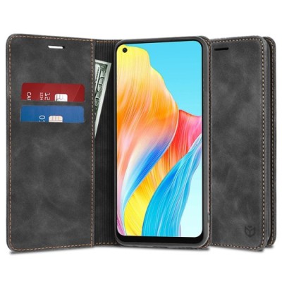 Husa pentru Oppo A78 4G - Techsuit Confy Cover - Black foto