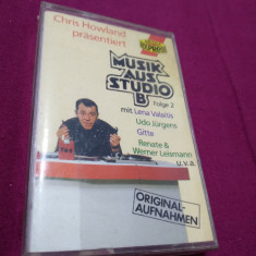 CASETA AUDIO CHRIS HOWLAND-MUSIK AUS STUDIO B RARA!!!!ORIGINALA BMG ARIOLA