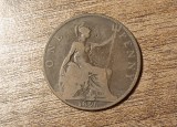 C50 - Moneda foarte veche - Anglia - one penny - 1896, Europa