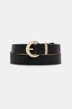 Answear.LAB curea de piele culoarea negru