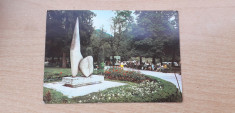 Olanesti - Vedere din parc - carte postala circulata 1976 foto