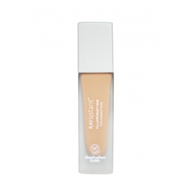 Fond de ten deschis, Australian Gold, Raysistant, Illuminating Foundation N.64 Light, 30ml foto