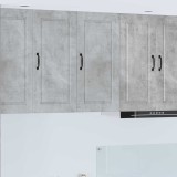 vidaXL Dulap de bucătărie Gri din beton 40 x 31 x 80 cm Lemn compozit 885378