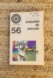 POPULATII DE ANIMALE-M. HAMAR, AL. TUTA