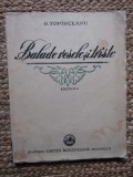 George Topirceanu - Balade vesele si triste (Ed. Cartea Romaneasca 1931)