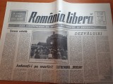 Romania libera 2 iunie 1990-art. judecati-i pe martiri si cutremurul brucan