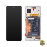 Display cu Touchscreen Honor 90 cu Rama si Acumulator Argintiu (Diamond Silver) Service Pack 0235AGDR