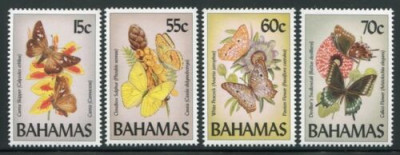 Bahamas 1994 - Flori si fluturi, serie neuzata foto