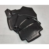 Set 4 Covorase de cauciuc cu margini inalte pentru VOLKSWAGEN T-Roc SUV (2017-)