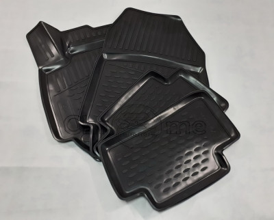 Set 4 Covorase de cauciuc cu margini inalte pentru TESLA Model S (2012-) foto