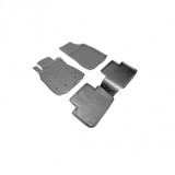 Covorase Auto Cauciuc Fit Renault Fluence (2010-) 5 Buc Umbrella Negre, Impermeabile, Bordura Inalta
