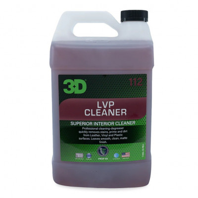 Solutie Curatare Piele, Vinil si Plastic 3D LVP Cleaner, 3.78L foto