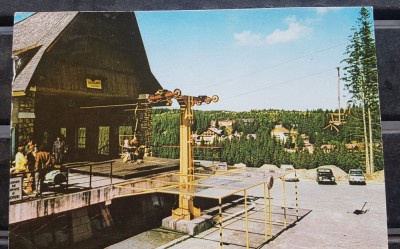 CPIB 17617 CARTE POSTALA - JUDETUL SIBIU. PALTINIS, TELESCAUN, AUTOTURISM foto