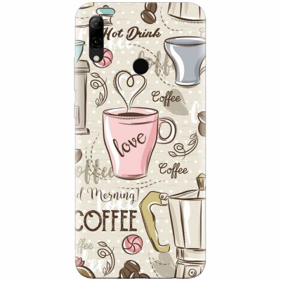 Husa silicon pentru Huawei P Smart 2019, Coffe And Donuts foto