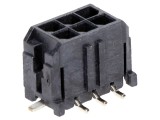 Soclu cablu-placă tată Micro-Fit 3.0 3mm 6 pini SMT