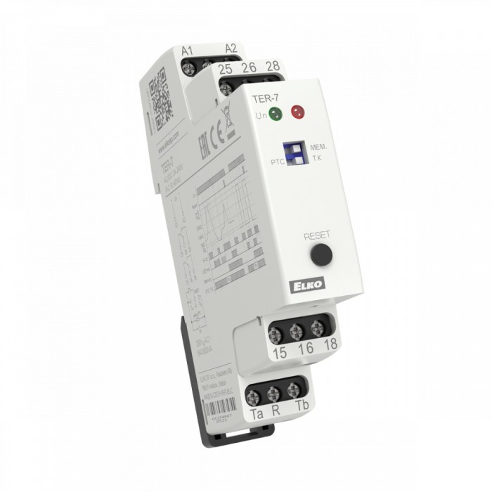 Releu Monitorizare Temperatură DPDT TER-7