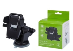 Suport Auto Telefon 2 &amp;icirc;n 1 CZ-3002B &amp;ndash; Prindere Bord/Parbriz, Braț Ajustabil și Rotație 360&amp;deg; foto
