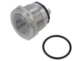 Comutator anti-vandalism E-SWITCH 2 poziții SPST 20A 250VAC IP67 pe panou