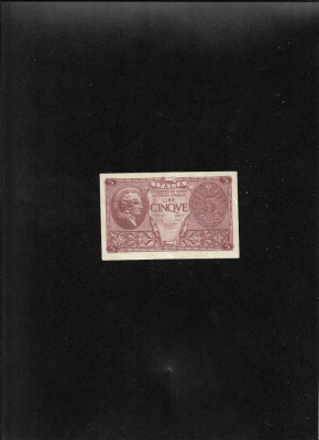 Italia 5 lire 1944 seria572442 foto