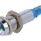 Lampă de control LED albastru 24-28VAC metalică &Oslash;6,2mm