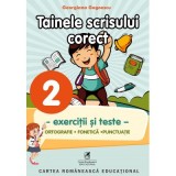 Exercitii si teste clasa a 2-a. Ortografie, tainele scrisului corect - Georgiana Gogoescu