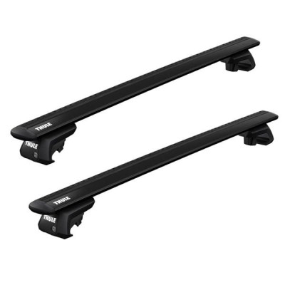 Bare transversale Thule Evo Raised Black pentru Opel Omega Break 1986-2004 foto