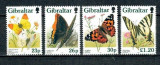 Gibraltar 1997 - Fluturi, fauna, serie neuzata