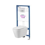 Cumpara ieftin Set rezervor WC montat pe perete Ride Adriatic