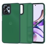 Husa Motorola Moto G13 Techsuit HaloFrost&Atilde;&sbquo;&Acirc;&nbsp;Series, verde inchis