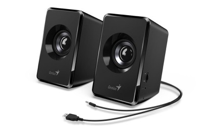 Boxe Genius SP-U125 2.0 cu fir, negru foto