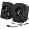 Boxe Genius SP-U125 2.0 cu fir, negru